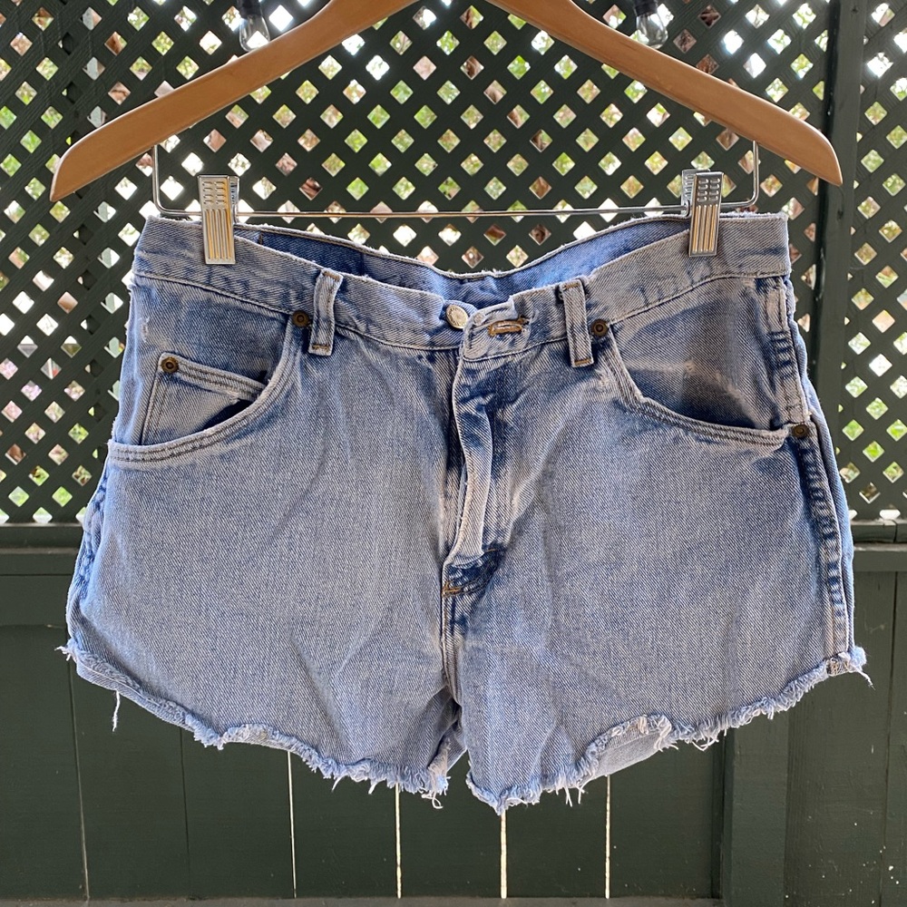 Vintage Reworked Denim Shorts